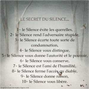 Secrets du silence