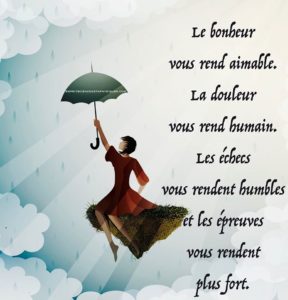 Garder espoir, croire au Bonheur...
