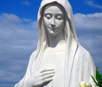 Buste de la Vierge Marie