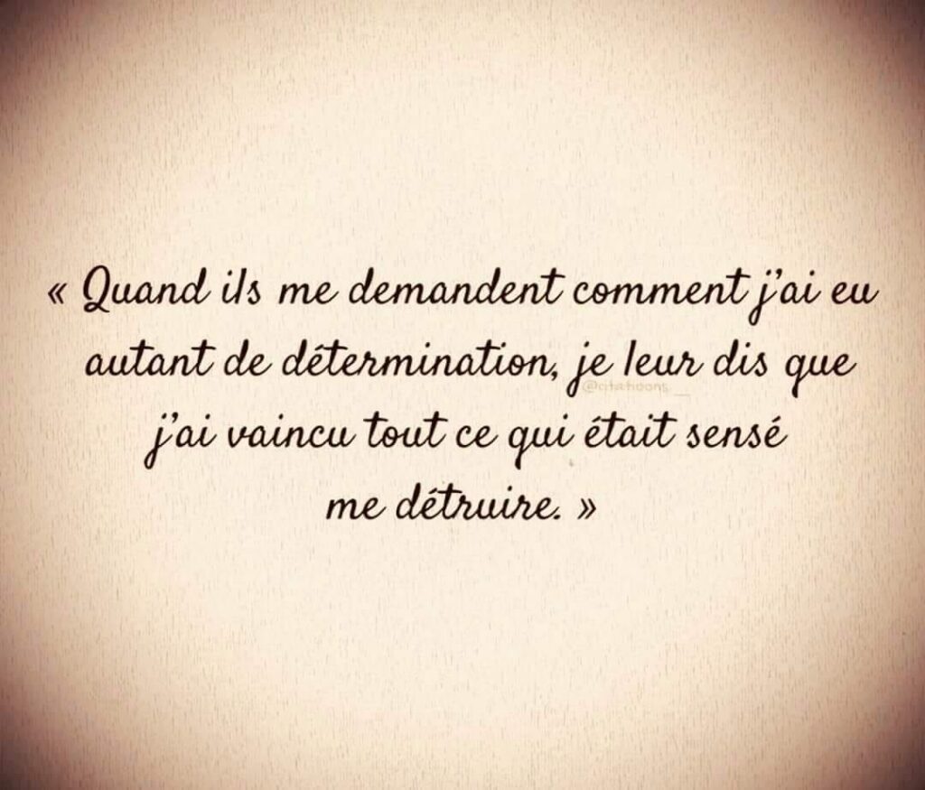 Trouver sa force intérieure et rebondir