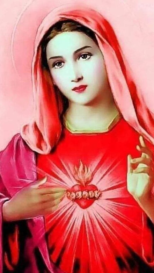 Marie, mère aimante