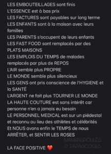 Le temps de vivre, enfin !