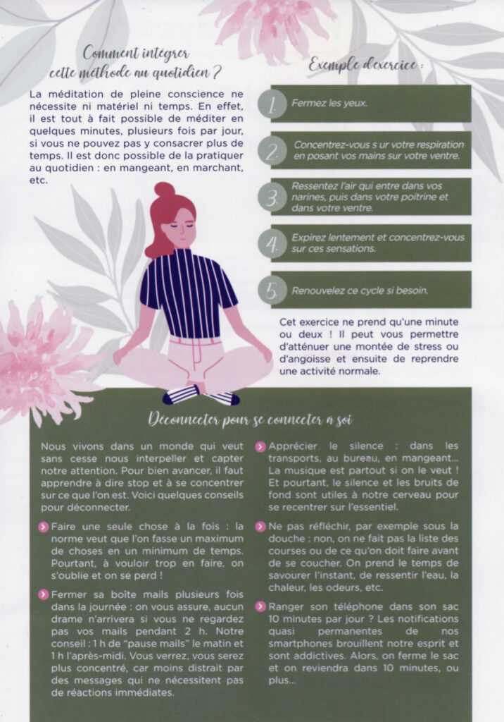 [Pharmadys] Brochure sur la méditation de pleine conscience - Page n°2