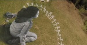 Saype, land artiste - Le monde d'Après