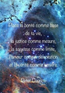 Se montrer juste et bon