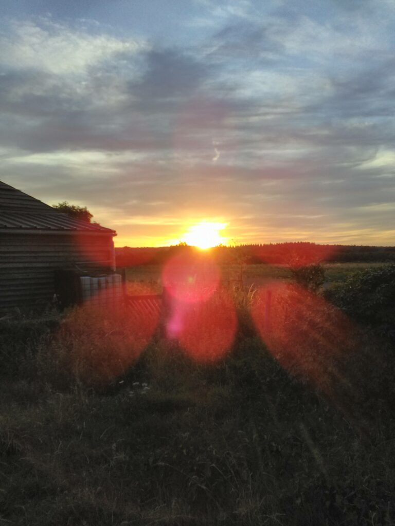 Lever du Soleil du 22 Juillet