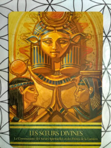 Carte "Les soeurs divines" - Oracle d'Isis