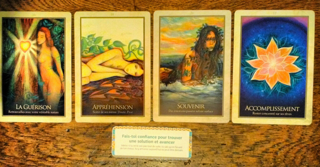 Tirage d'oracles du jour