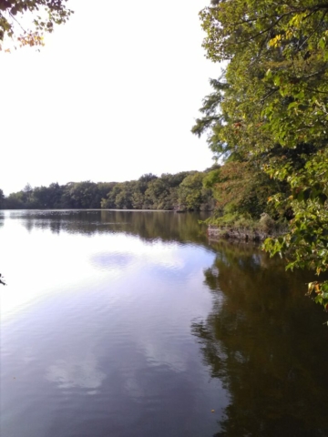 L'étang de l'Abbaye de Melleray, un lieu de calme et d'apaisement L'étang de l'Abbaye de Melleray, un lieu de calme et d'apaisement