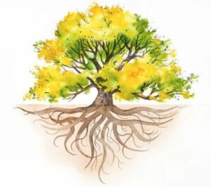 L'Arbre de Vie - aquarelle