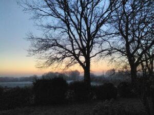 Lever de Soleil du 8 Janvier 2021, sur la Riante Vallée
