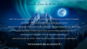 Nouvelle Lune du 10 Juin 2021