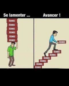 Transformer ses échecs en réussite