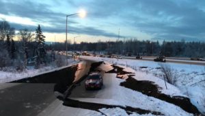 Séisme sur une autoroute