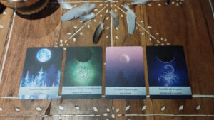 Tirage de cartes de l'Oracle de la Lune, pour la Nouvelle Lune