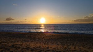 Coucher de soleil & Mer