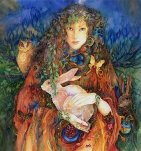 Ostara, déesse de la Fécondité et de l'Abondance de la Nature