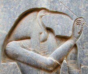 Le Dieu Egyptien Thot, dieu de l'Ecriture et de la Sagesse