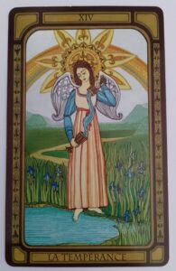 Carte Tempérance - tarot de Marseille
