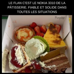 Le flan, la pâtisserie des FJ !