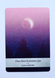 Oracle de la Lunologie : osez faire le premier pas !