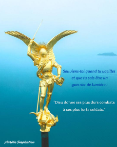 Dieu donne ses plus combats à ses plus forts soldats.