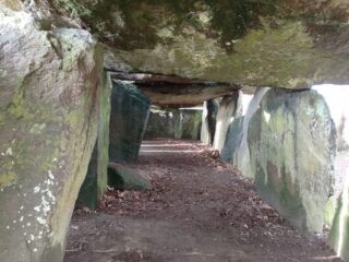 L'intérieur du mégalithe de La Roche aux Fées - Une nef sans âge L'intérieur du mégalithe de La Roche aux Fées - Une nef sans âge