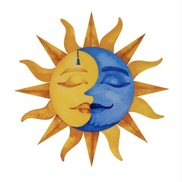 Une éclipse solaire : un reset des énergies du Masculin et du Féminin Sacrés